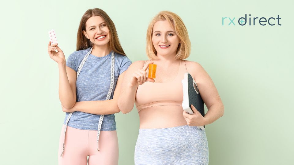 Woman on Wegovy pills